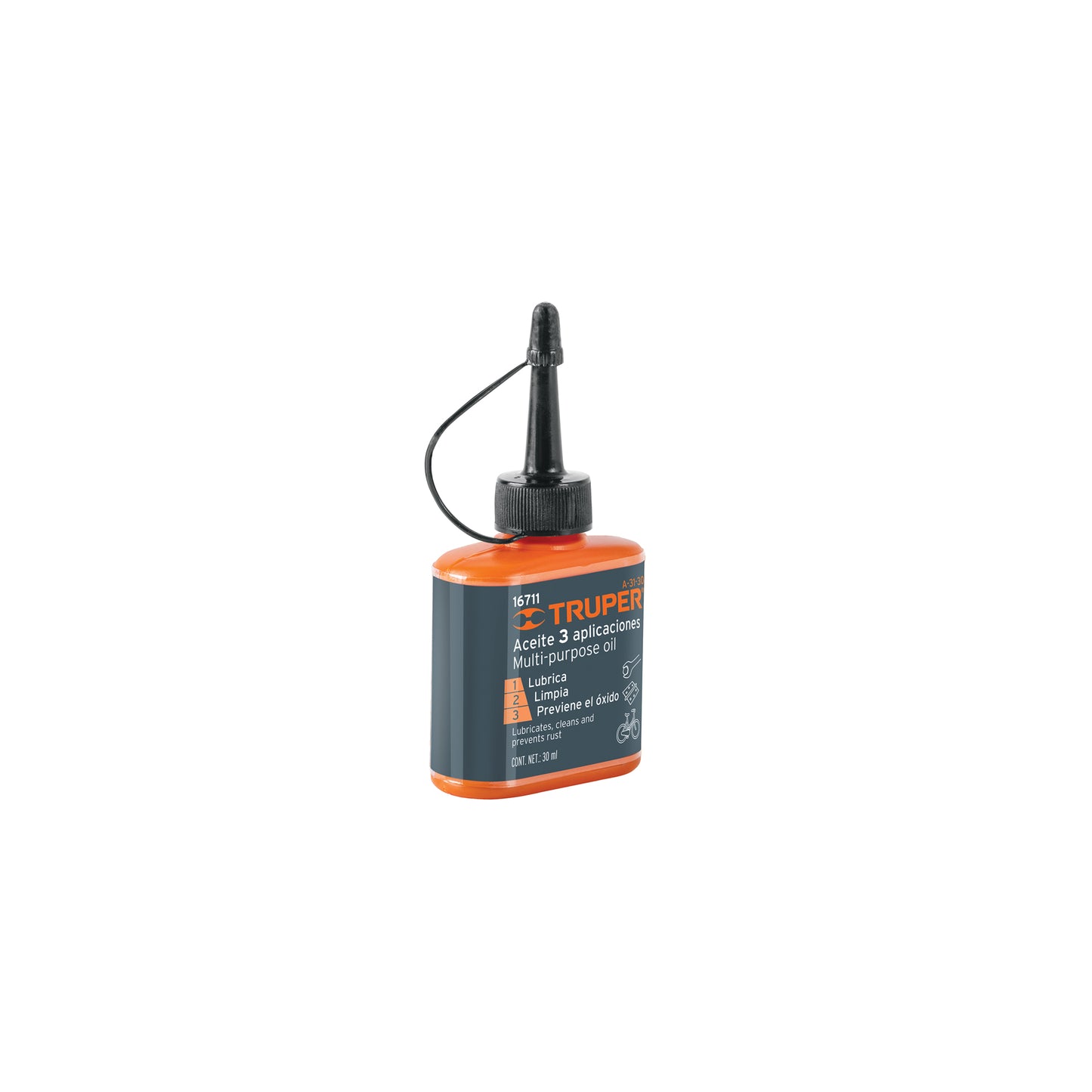 Aceite Multiusos Truper con Gotero 30 ml – 16711