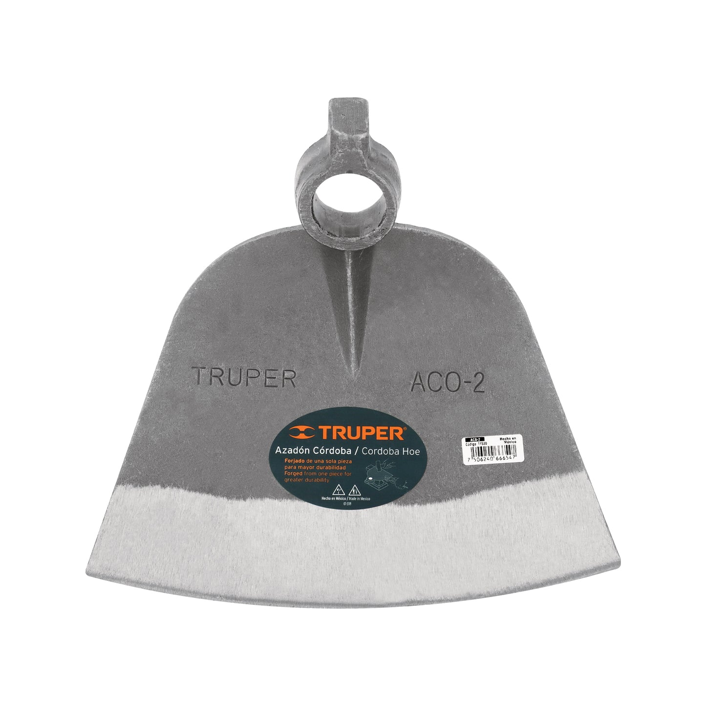 Cabeza de Azadón Córdoba Truper No. 2 (2.2 lb) – Sin Mango – 11530