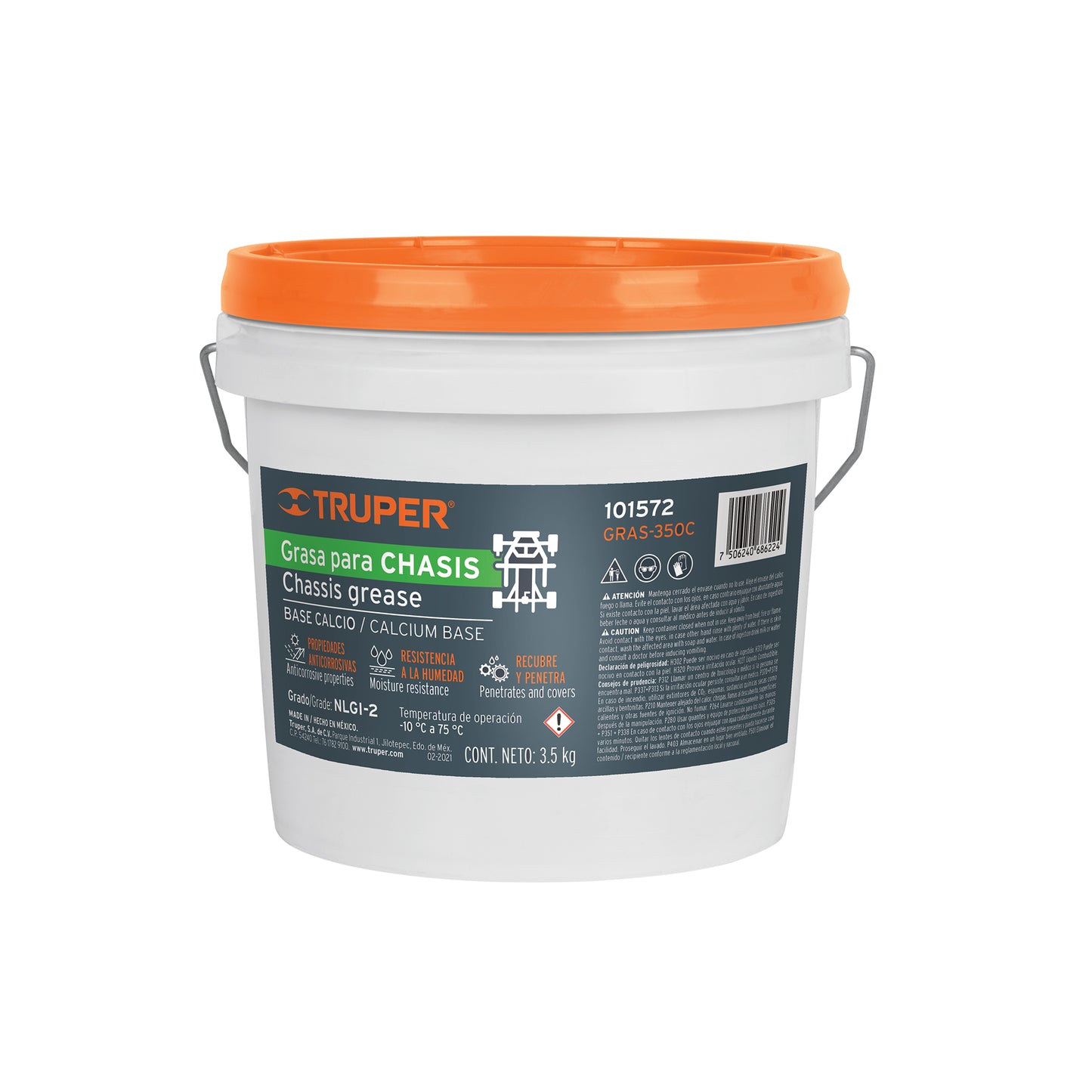 Grasa para Chasis Truper 3.5 kg Cubeta – 101572