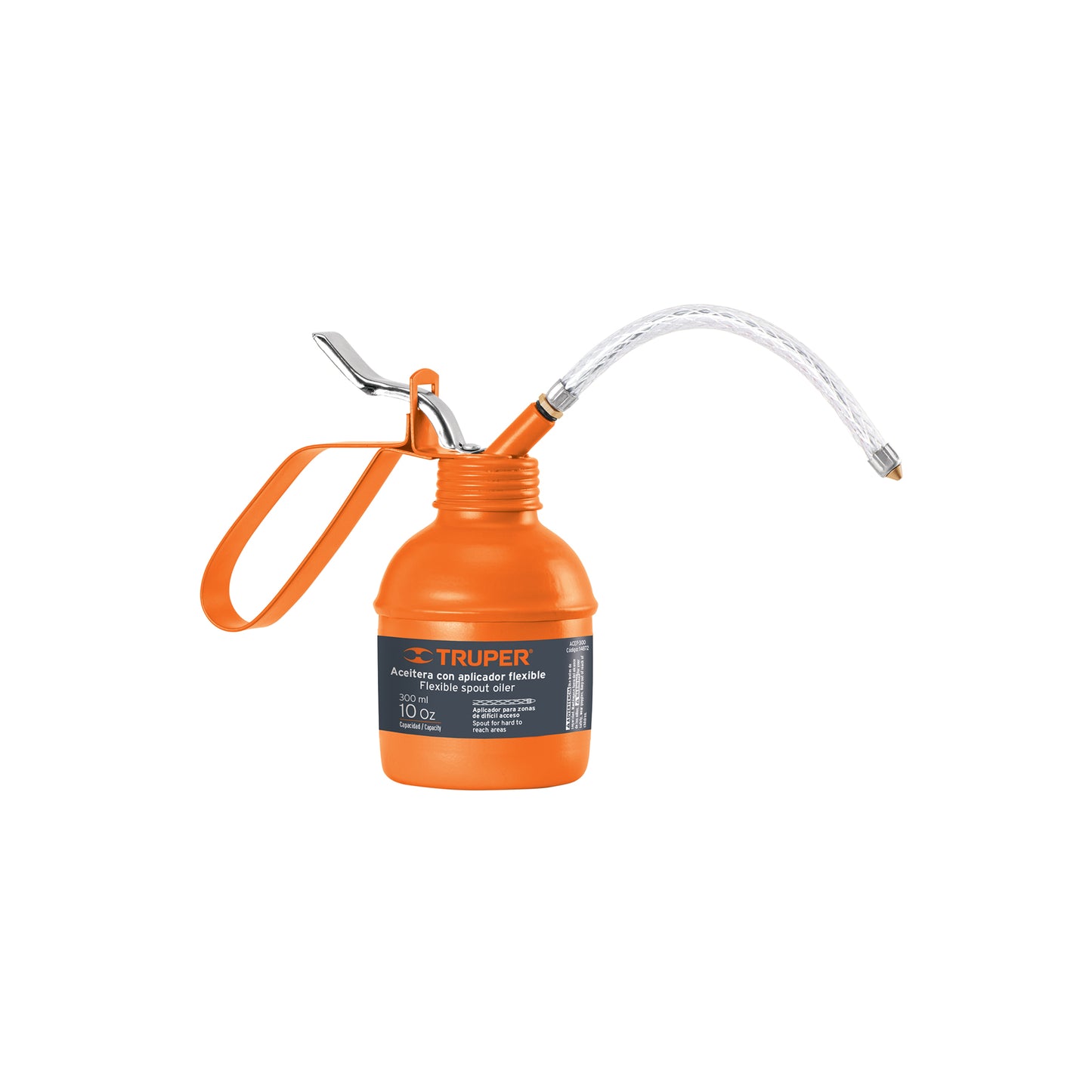 Aceitera Truper 300 ml con Aplicador Flexible – 14872