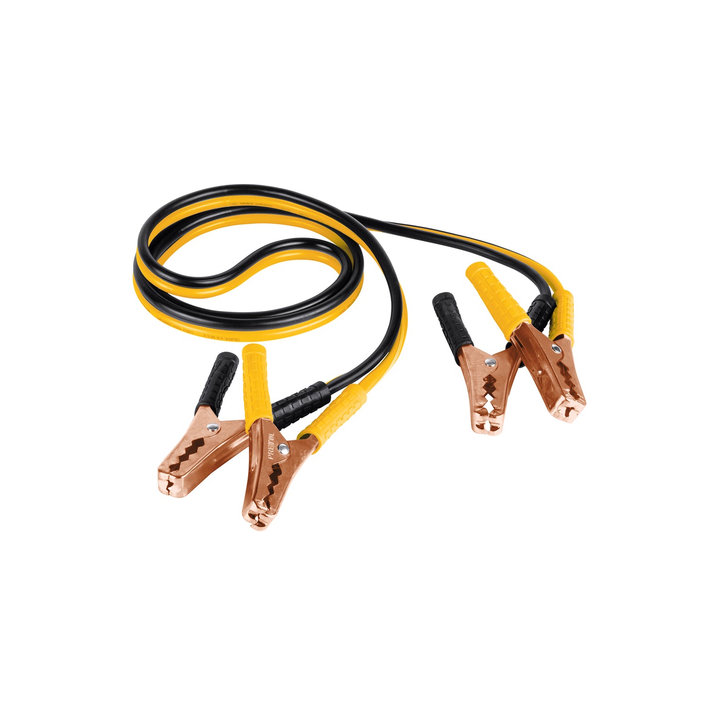 Cables Pasa Corriente Pretul 2 m 125 A 10 AWG con Pinzas Tipo Tiburón – 22807