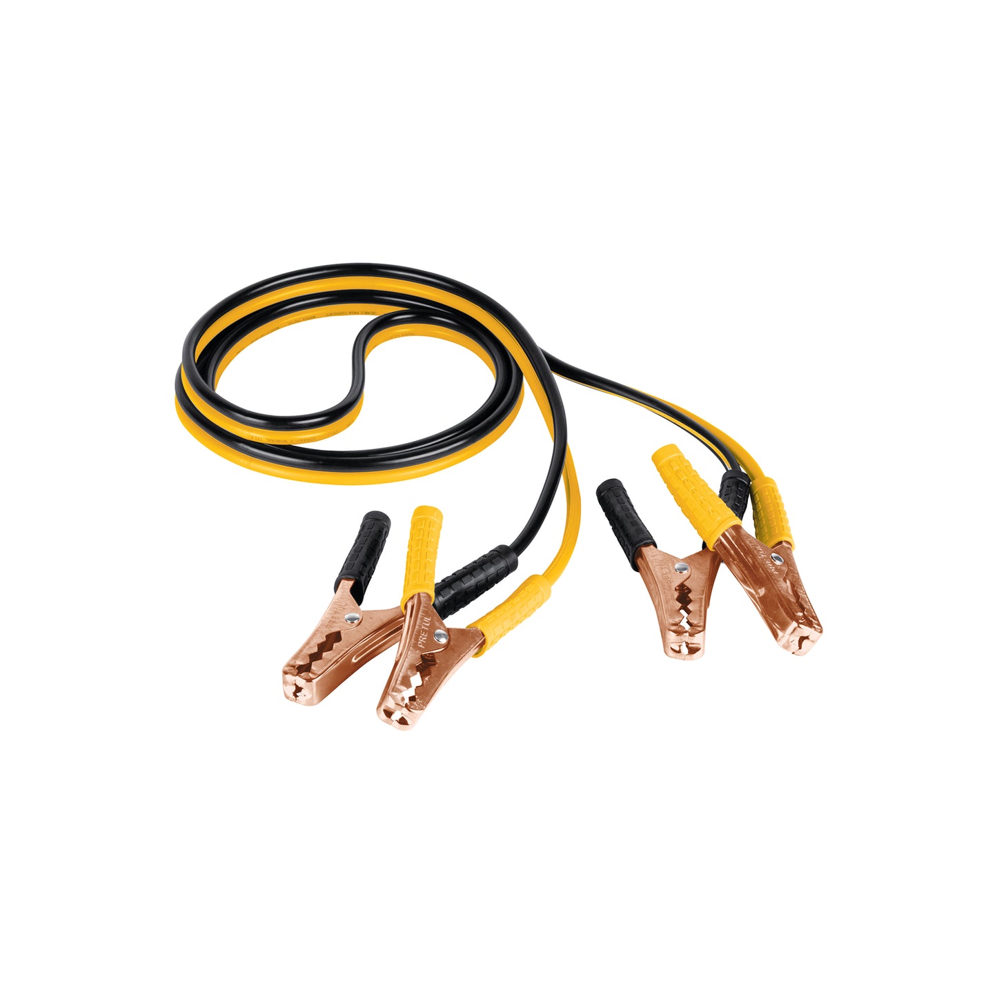 Cables Pasa Corriente Pretul 2.5 m 125 A 10 AWG con Pinzas Tipo Tiburón – 22808