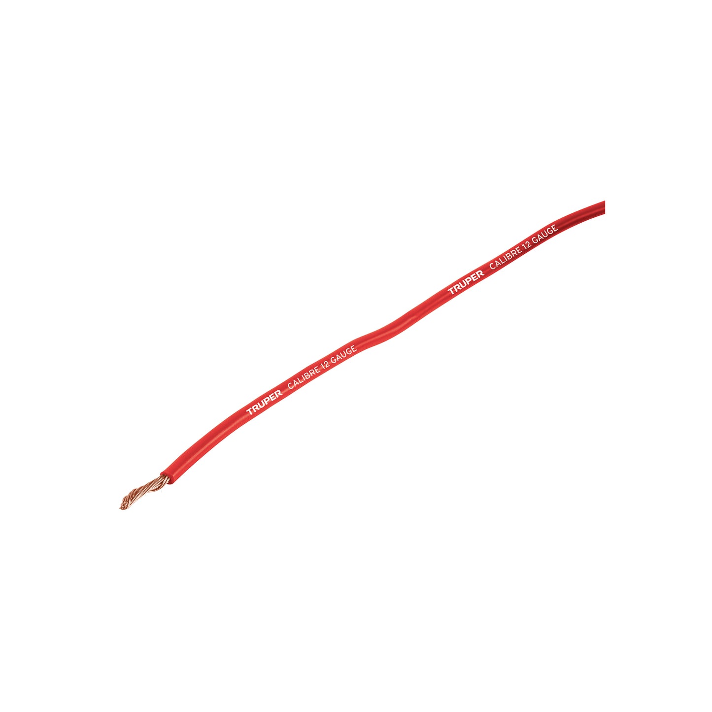 Carrete de Cable Primario Truper Rojo Cal. 12 – 3.5 m – 101114