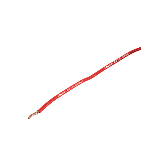 Carrete de Cable Primario Truper Rojo Cal. 12 – 3.5 m – 101114