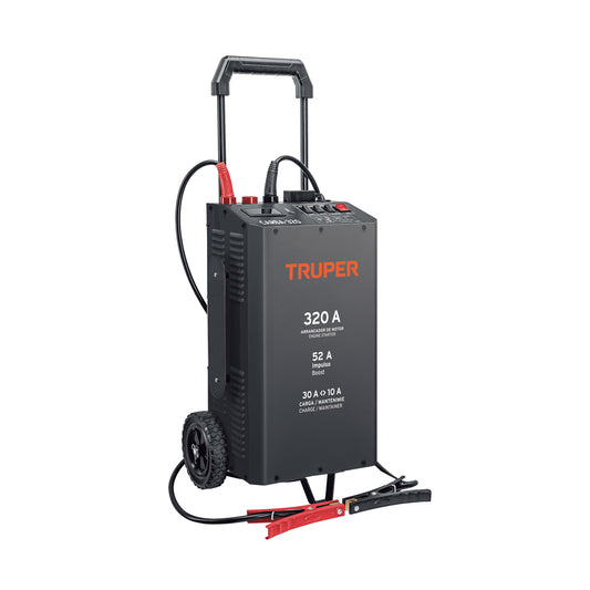 Cargador de Baterías Truper 52A / Arrancador 320A – 104021