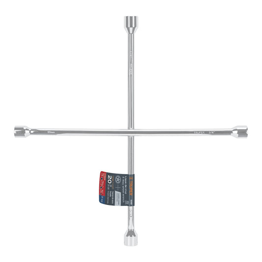 Llave de Cruz Truper 20" Pulida y Cromada – 15481