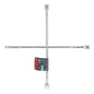 Llave de Cruz Truper 20" Pulida y Cromada con Entrada Cuadrada 1/2" – 18024