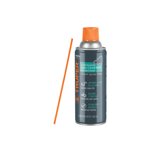 Lubricante Para Cadenas Truper 400 ml en Aerosol – 101975